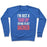 Virgin Teez  Pullover Crewneck Sweatshirt / x-small / Heathered Blue I'M JUST A SKINNY GIRL TRYING TO GET JACKED CREWNECK SWEATSHIRT