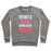 Virgin Teez  Pullover Crewneck Sweatshirt / x-small / Heathered Gray I'M JUST A SKINNY GIRL TRYING TO GET JACKED CREWNECK SWEATSHIRT