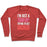 Virgin Teez  Pullover Crewneck Sweatshirt / x-small / Heathered Red I'M JUST A SKINNY GIRL TRYING TO GET JACKED CREWNECK SWEATSHIRT
