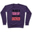 Virgin Teez  Pullover Crewneck Sweatshirt / x-small / Purple I'M JUST A SKINNY GIRL TRYING TO GET JACKED CREWNECK SWEATSHIRT