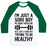 Virgin Teez  Baseball Tee Unisex Classic Baseball Tee / x-small / White/Black I'M JUST A SORE BOY UNISEX CLASSIC BASEBALL TEE
