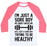 Virgin Teez  Baseball Tee Unisex Classic Baseball Tee / x-small / White/Neon Pink I'M JUST A SORE BOY UNISEX CLASSIC BASEBALL TEE