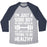 Virgin Teez  Baseball Tee Unisex Tri-Blend Baseball Tee / small / Athletic Gray / Navy I'M JUST A SORE BOY UNISEX TRI-BLEND BASEBALL TEE