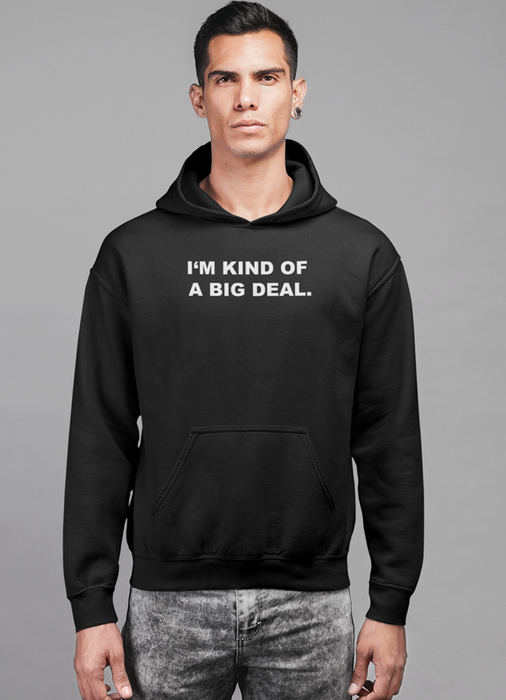 Virgin Teez Pull Over Hoodie I'm kind of a big deal HOODIE
