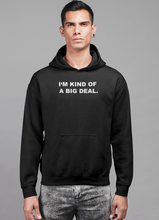 Virgin Teez Pull Over Hoodie I'm kind of a big deal HOODIE
