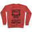 Virgin Teez  Pullover Crewneck Sweatshirt / x-small / Heathered Red I'M KITTEN SWOLE RIGHT MEOW CREWNECK SWEATSHIRT