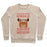Virgin Teez  Pullover Crewneck Sweatshirt / x-small / Heathered Oatmeal I'M KITTEN SWOLE RIGHT MEOW CREWNECK SWEATSHIRT