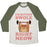 Virgin Teez  Baseball Tee Unisex Tri-Blend Baseball Tee / small / Oatmeal / Moss I'M KITTEN SWOLE RIGHT MEOW UNISEX TRI-BLEND BASEBALL TEE