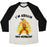 Virgin Teez  Baseball Tee Unisex Tri-Blend Baseball Tee / small / Oatmeal / Black I'M KRILLIN THIS WORKOUT UNISEX TRI-BLEND BASEBALL TEE