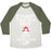 Virgin Teez  Baseball Tee Unisex Tri-Blend Baseball Tee / small / Oatmeal / Moss I'M LEVELING UP UNISEX TRI-BLEND BASEBALL TEE