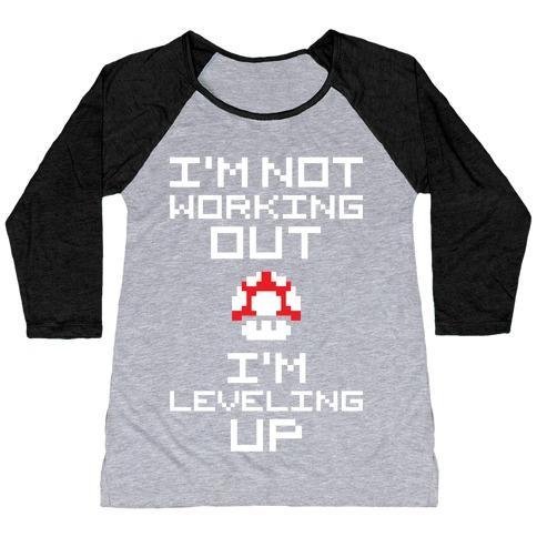 Virgin Teez  Baseball Tee Women's Tri-Blend Baseball Tee / small / Athletic Gray / Black I'M LEVELING UP WOMEN'S TRI-BLEND BASEBALL TEE