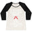 Virgin Teez  Baseball Tee Women's Tri-Blend Baseball Tee / small / Oatmeal / Black I'M LEVELING UP WOMEN'S TRI-BLEND BASEBALL TEE