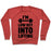Virgin Teez  Pullover Crewneck Sweatshirt / x-small / Heathered Red I'M LOW KEY INTO LIFTING CREWNECK SWEATSHIRT