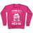 Virgin Teez  Pullover Crewneck Sweatshirt / x-small / Deep Pink I'M MORE OF A PROTEIN SHAKE AND RUNNING SHOES KINDA OF GIRL CREWNECK SWEATSHIRT