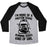 Virgin Teez  Baseball Tee Unisex Tri-Blend Baseball Tee / small / Athletic Gray / Black I'M MORE OF A PROTEIN SHAKE AND RUNNING SHOES KINDA OF GIRL UNISEX TRI-BLEND BASEBALL TEE
