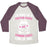 Virgin Teez  Baseball Tee Unisex Tri-Blend Baseball Tee / small / Oatmeal / Maroon I'M MORE OF A PROTEIN SHAKE AND RUNNING SHOES KINDA OF GIRL UNISEX TRI-BLEND BASEBALL TEE