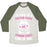 Virgin Teez  Baseball Tee Unisex Tri-Blend Baseball Tee / small / Oatmeal / Moss I'M MORE OF A PROTEIN SHAKE AND RUNNING SHOES KINDA OF GIRL UNISEX TRI-BLEND BASEBALL TEE