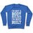 Virgin Teez  Pullover Crewneck Sweatshirt / x-small / Heathered Blue I'M NOT A BODY BUILDER, I'M BODY BUILT CREWNECK SWEATSHIRT