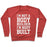 Virgin Teez  Pullover Crewneck Sweatshirt / x-small / Heathered Red I'M NOT A BODY BUILDER, I'M BODY BUILT CREWNECK SWEATSHIRT