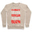Virgin Teez  Pullover Crewneck Sweatshirt / x-small / Heathered Oatmeal I'M NOT A GYM RAT I AM A GYM DRAGON CREWNECK SWEATSHIRT