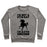 Virgin Teez  Pullover Crewneck Sweatshirt / x-small / Heathered Gray I'M NOT A GYM RAT I'M A GYM UNICORN CREWNECK SWEATSHIRT