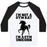 Virgin Teez  Baseball Tee Unisex Classic Baseball Tee / x-small / White/Black I'M NOT A GYM RAT I'M A GYM UNICORN UNISEX CLASSIC BASEBALL TEE