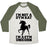 Virgin Teez  Baseball Tee Unisex Tri-Blend Baseball Tee / small / Oatmeal / Moss I'M NOT A GYM RAT I'M A GYM UNICORN UNISEX TRI-BLEND BASEBALL TEE