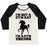 Virgin Teez  Baseball Tee Women's Tri-Blend Baseball Tee / small / Oatmeal / Black I'M NOT A GYM RAT I'M A GYM UNICORN WOMEN'S TRI-BLEND BASEBALL TEE