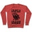 Virgin Teez  Pullover Crewneck Sweatshirt / x-small / Heathered Red I'M NOT A GYM RAT I'M A GYM ZOMBIE CREWNECK SWEATSHIRT