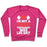 Virgin Teez  Pullover Crewneck Sweatshirt / x-small / Deep Pink I'M NOT A ZOMBIE, YESTERDAY WAS LEG DAY CREWNECK SWEATSHIRT