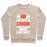 Virgin Teez  Pullover Crewneck Sweatshirt / x-small / Heathered Oatmeal I'M NOT A ZOMBIE, YESTERDAY WAS LEG DAY CREWNECK SWEATSHIRT