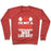 Virgin Teez  Pullover Crewneck Sweatshirt / x-small / Heathered Red I'M NOT A ZOMBIE, YESTERDAY WAS LEG DAY CREWNECK SWEATSHIRT