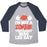 Virgin Teez  Baseball Tee Unisex Tri-Blend Baseball Tee / small / Athletic Gray / Navy I'M NOT A ZOMBIE, YESTERDAY WAS LEG DAY UNISEX TRI-BLEND BASEBALL TEE