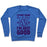 Virgin Teez  Pullover Crewneck Sweatshirt / x-small / Heathered Blue I'M NOT GOOD FOR A GIRL I'M JUST GOOD SOFTBALL CREWNECK SWEATSHIRT