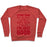 Virgin Teez  Pullover Crewneck Sweatshirt / x-small / Heathered Red I'M NOT GOOD FOR A GIRL I'M JUST GOOD SOFTBALL CREWNECK SWEATSHIRT