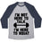 Virgin Teez  Baseball Tee Unisex Tri-Blend Baseball Tee / small / Athletic Gray / Navy I'M NOT HERE TO TALK I'M HERE TO SQUAT UNISEX TRI-BLEND BASEBALL TEE