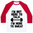 Virgin Teez  Baseball Tee Unisex Classic Baseball Tee / x-small / White/Red I'M NOT HERE TO TALK I'M HERE TO SWEAT UNISEX CLASSIC BASEBALL TEE