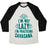 Virgin Teez  Baseball Tee Unisex Tri-Blend Baseball Tee / small / Oatmeal / Black I'M NOT LAZY I'M PRACTICING SAVASANA UNISEX TRI-BLEND BASEBALL TEE