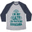 Virgin Teez  Baseball Tee Unisex Tri-Blend Baseball Tee / small / Athletic Gray / Navy I'M NOT LAZY I'M PRACTICING SAVASANA UNISEX TRI-BLEND BASEBALL TEE