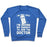 Virgin Teez  Pullover Crewneck Sweatshirt / x-small / Heathered Blue I'M NOT LAZY I'M SAVING MY ENERGY TO JOIN THE DOCTOR CREWNECK SWEATSHIRT