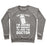 Virgin Teez  Pullover Crewneck Sweatshirt / x-small / Heathered Gray I'M NOT LAZY I'M SAVING MY ENERGY TO JOIN THE DOCTOR CREWNECK SWEATSHIRT