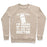 Virgin Teez  Pullover Crewneck Sweatshirt / x-small / Heathered Oatmeal I'M NOT LAZY I'M SAVING MY ENERGY TO JOIN THE DOCTOR CREWNECK SWEATSHIRT