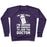 Virgin Teez  Pullover Crewneck Sweatshirt / x-small / Purple I'M NOT LAZY I'M SAVING MY ENERGY TO JOIN THE DOCTOR CREWNECK SWEATSHIRT