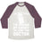 Virgin Teez  Baseball Tee Unisex Tri-Blend Baseball Tee / small / Oatmeal / Maroon I'M NOT LAZY I'M SAVING MY ENERGY TO JOIN THE DOCTOR UNISEX TRI-BLEND BASEBALL TEE