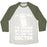 Virgin Teez  Baseball Tee Unisex Tri-Blend Baseball Tee / small / Oatmeal / Moss I'M NOT LAZY I'M SAVING MY ENERGY TO JOIN THE DOCTOR UNISEX TRI-BLEND BASEBALL TEE