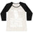 Virgin Teez  Baseball Tee Women's Tri-Blend Baseball Tee / small / Oatmeal / Black I'M NOT LAZY I'M SAVING MY ENERGY TO JOIN THE DOCTOR WOMEN'S TRI-BLEND BASEBALL TEE