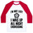 Virgin Teez  Baseball Tee Unisex Classic Baseball Tee / x-small / White/Red I'M NOT LAZY, I WAS UP ALL NIGHT EXORCISING UNISEX CLASSIC BASEBALL TEE