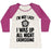 Virgin Teez  Baseball Tee Women's Tri-Blend Baseball Tee / small / Oatmeal / Berry I'M NOT LAZY, I WAS UP ALL NIGHT EXORCISING WOMEN'S TRI-BLEND BASEBALL TEE