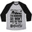 Virgin Teez  Baseball Tee Unisex Tri-Blend Baseball Tee / small / Athletic Gray / Black I'M RUNNING SO I WON'T MISS THE TRAIN TO HOGWARTS UNISEX TRI-BLEND BASEBALL TEE