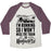 Virgin Teez  Baseball Tee Unisex Tri-Blend Baseball Tee / small / Oatmeal / Maroon I'M RUNNING SO I WON'T MISS THE TRAIN TO HOGWARTS UNISEX TRI-BLEND BASEBALL TEE